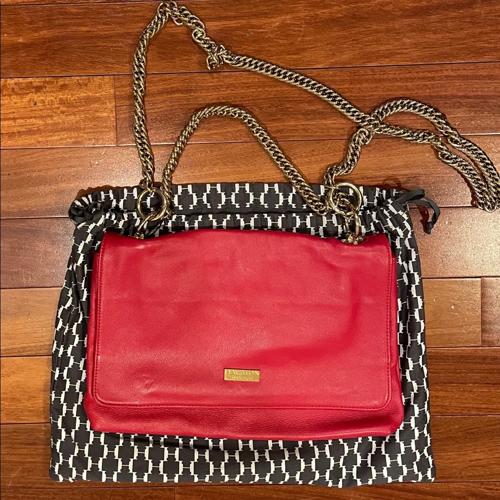 Halston Heritage Chain Bag
